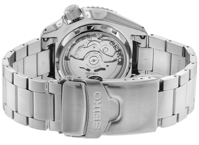Seiko 5 Sports Automatic Blue Dial Silver Steel Strap Watch For Men - SRPD53K1 - Image 12